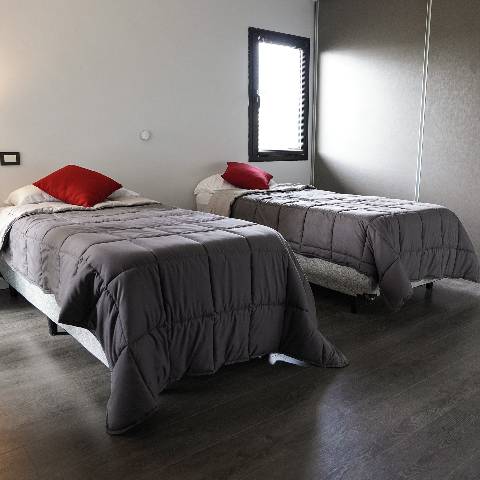 Segunda habitación con dos camas simples